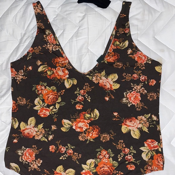 Wild Fable Floral Bodysuit - Picture 1 of 4